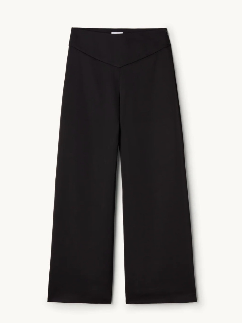 Goop Jackie Satin Wide Leg Pant